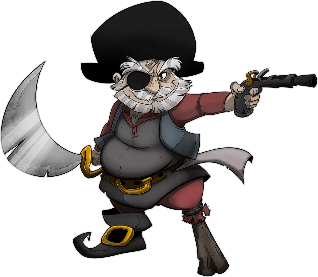 Morgan, the evil pirate captain