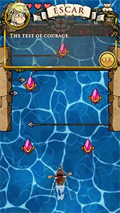 Screenshot: the diamond trap